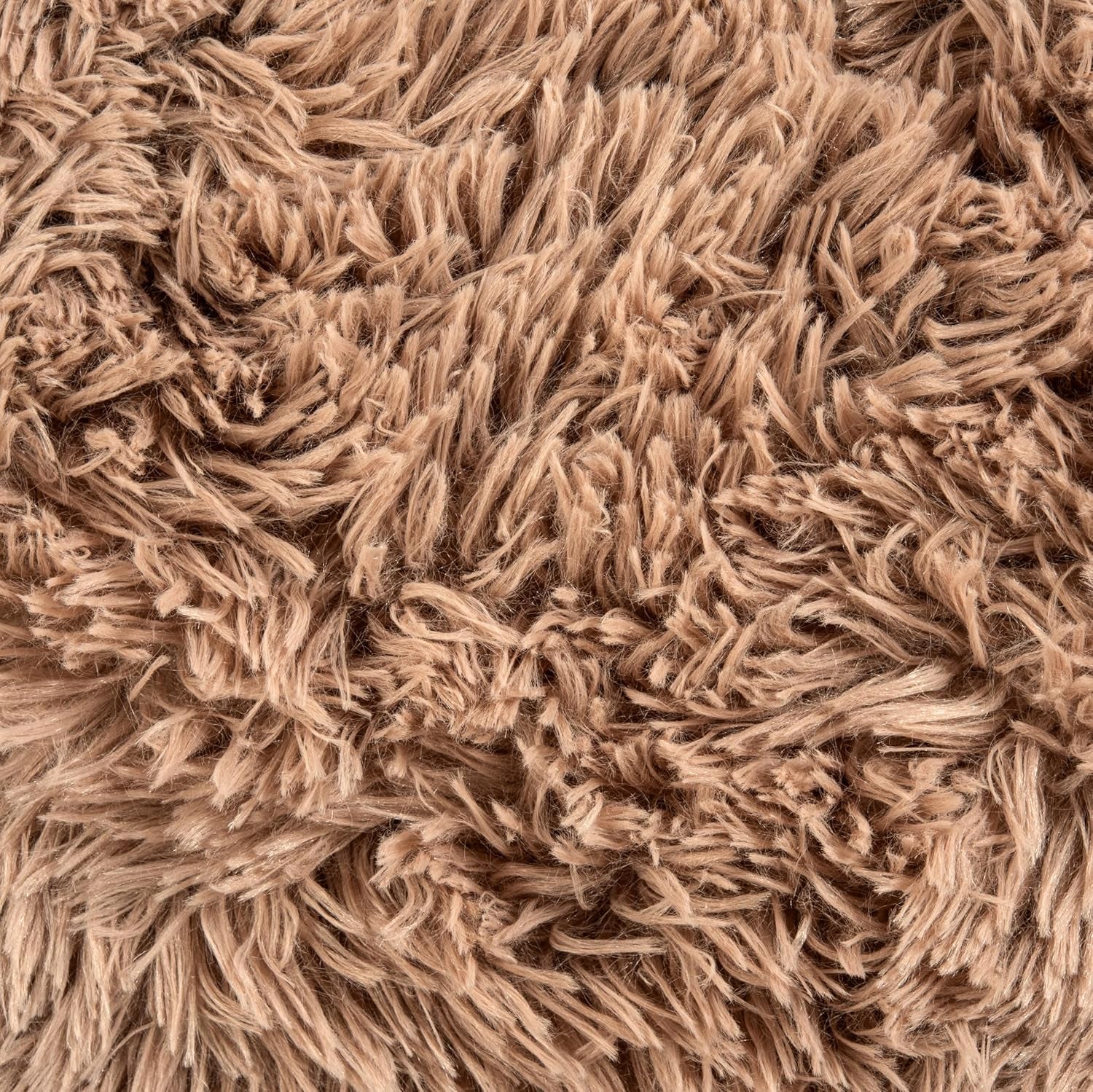 Dog Pet Bed, Donut Cuddler, Small 20X18X6 Inches, All Breeds, Machine Washable, Faux Fur, Beige, Round, Donut (Large)